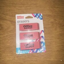 Office depot erasers for sale  Indianapolis