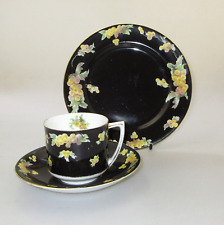 Antique Royal Doulton China Trio Black Wattle HB9926 - H92 for sale  Shipping to South Africa