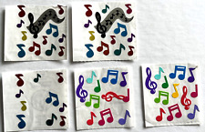 Adesivos vintage para notas musicais Sandylion - 2" X 2,25" comprar usado  Enviando para Brazil