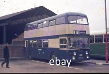 BUS SLIDE ROTHERHAM LET195G DAIMLER ROE ORIGINAL 35mm 19/4/74, usado comprar usado  Enviando para Brazil