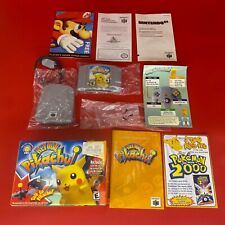 Hey You, Pikachu (Nintendo 64) N64 completo na caixa com inserções e bolsas testadas comprar usado  Enviando para Brazil