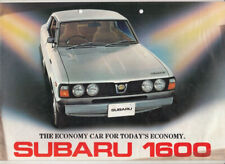 1977 SUBARU 1600 Range 8p Brochura SEDAN GFT HARDTOP GL COUPE 4WD STATION WAGON comprar usado  Enviando para Brazil