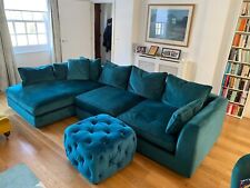 teal corner sofa for sale teal corner sofa for sale OXTED