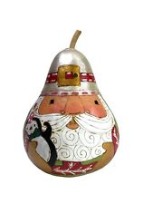 Gourd painted santa for sale  Cypress
