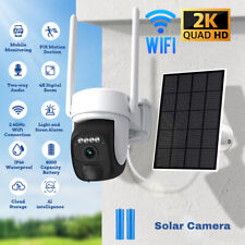 Solar WiFi Camara De Seguridad 2K Para Exterior Inalambricas Vision Nocturna HD comprar usado  Enviando para Brazil