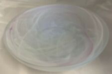 Used, PORTMEIRION DAWNDUSK SERIES RED TINT LARGE 11 5/8" GLASS FRUIT / SERVING BOWL  for sale  Brookfield