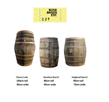 RECLAIMED RUSTIC SCOTCH WHISKY OAK WOODEN CASK BARREL HOME BAR PUB BEER GARDEN * for sale  Shipping to South Africa