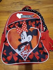 Usado, Mochila escolar Disney Minnie Mouse grande 16" bolsa livro  comprar usado  Enviando para Brazil