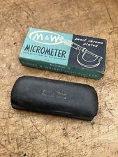 Moore wright micrometer for sale  Shipping to Ireland
