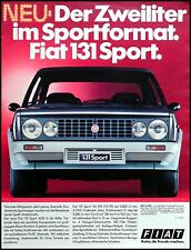 Fiat 131 sport gebraucht kaufen  Vechta