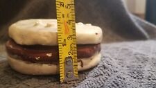 Handmade clay hamburger for sale  Southold