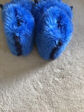 Monster slippers blue for sale  CHIGWELL