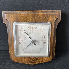 Vintage wooden barometer for sale  UK