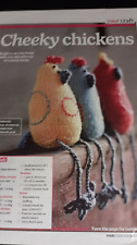 Knitting pattern chickens for sale  Shipping to Ireland
