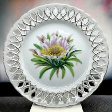 Used, ROSETTI c.1945 OCCUPIED JAPAN Hand Painted "Night Blooming Cereus" China Plate for sale  Shipping to South Africa