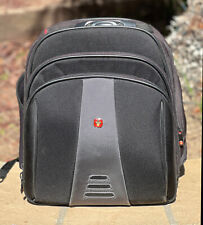 Mochila para laptop Wenger 16" vários bolsos viagem escola cinza preta comprar usado  Enviando para Brazil