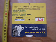 MICHELIN XZX disque de contrôle de stationnement AUTOMOBILE comprar usado  Enviando para Brazil