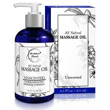 Unscented massage oil for sale  Clearwater