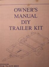 Trailer diy utility for sale  Chewelah