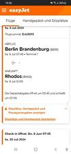 Flugtickets berlin brandenburg gebraucht kaufen  Bad Oeynhausen-Lohe