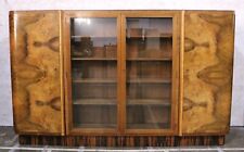 Used, Large Antique vintage ART DECO glazed display cabinet / bookcase / storage unit for sale  Shipping to South Africa