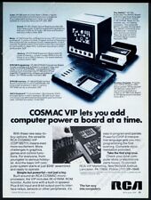 RCA COSMAC 1979 VIP sistema informático foto vintage anuncio impreso segunda mano  Embacar hacia Argentina