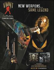 Guitarra Megadeth Dave Mustaine Signature VMNT Max Wheel Dean anuncio, usado segunda mano  Embacar hacia Argentina