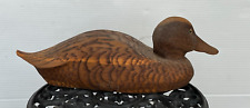 Carved duck decoy for sale  Winter Haven