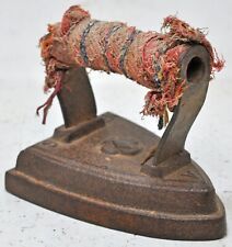 Roupas de ferro antigas de ferro prensando ferro original antigo gravado à mão, usado comprar usado  Enviando para Brazil