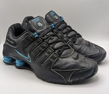 Usado, Tênis de corrida Nike Shox NZ LE feminino 9 preto e azul claro 314561-011 comprar usado  Enviando para Brazil