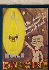 Affiche pub huile d'occasion  Aigues-Mortes