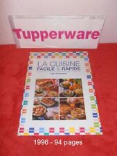 Tupperware livre recettes d'occasion  France