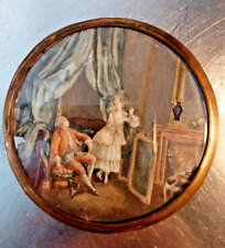 Ancienne miniature peinte d'occasion  Paris-