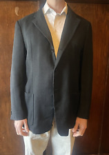 Casaco esportivo masculino Armani Collezioni peso verão jaqueta de lã preta blazer  comprar usado  Enviando para Brazil