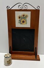 Chalkboard shelf sunflower for sale  Branchville