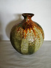 Vaso multicolore ceramica usato  Borgosesia