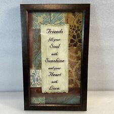 Framed quote friends for sale  Hailey