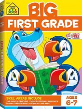 School Zone - Grande pasta de trabalho de primeira série - 320 páginas, idades 6 a 7, 1ª série, ... comprar usado  Enviando para Brazil