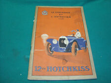 Hotchkiss 12cv am2 d'occasion  Épinac