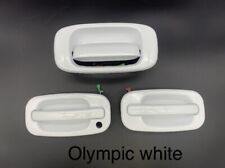 Usado, 99-06 Silverado Sierra Olympic blanco manija de puerta + puerta trasera segunda mano  Embacar hacia Argentina