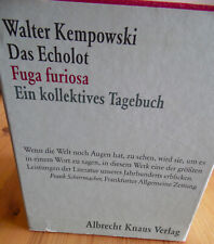 Walter kempowski echolot gebraucht kaufen  Hamburg