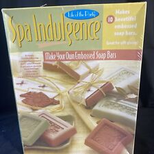 Usado, Kit de sabão em relevo faz 10 barras. Spa Indulgence. Selado. Novo. comprar usado  Enviando para Brazil