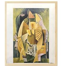 Pablo Picasso Estampado Original Firmado Mujer en Un Sillón, 1913 Arte Vintage segunda mano  Embacar hacia Argentina