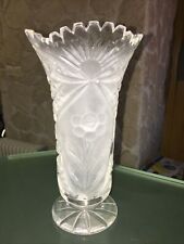 Vase cristal taillé d'occasion  Camarès