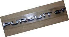 Placa de identificação OEM fábrica PURSUIT GT porta-malas emblema deck tampa CANADÁ Chevy Cobalt, usado comprar usado  Enviando para Brazil