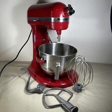 KitchenAid Professional HD KG25H7XER 5 qt suporte de elevação mixer vermelho império comprar usado  Enviando para Brazil