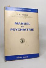 Manuel psychiatrie hinsie d'occasion  Bazouges-la-Pérouse