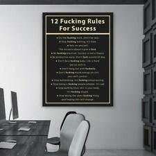 Fcking rules success for sale  Los Angeles