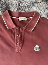 Mens moncler polo for sale  RIPLEY