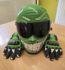 Airbrushed motorcycle helmet for sale  WIGAN